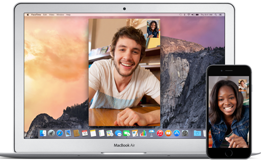 can i use facetime using mac os emulator on android
